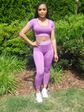 Sassy Purple Snakeskin Set